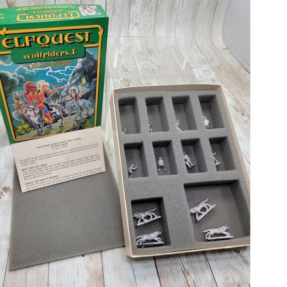 ElfQuest 25mm Wolfriders I - Ral Partha metal figures - Good - Picture 4 of 5